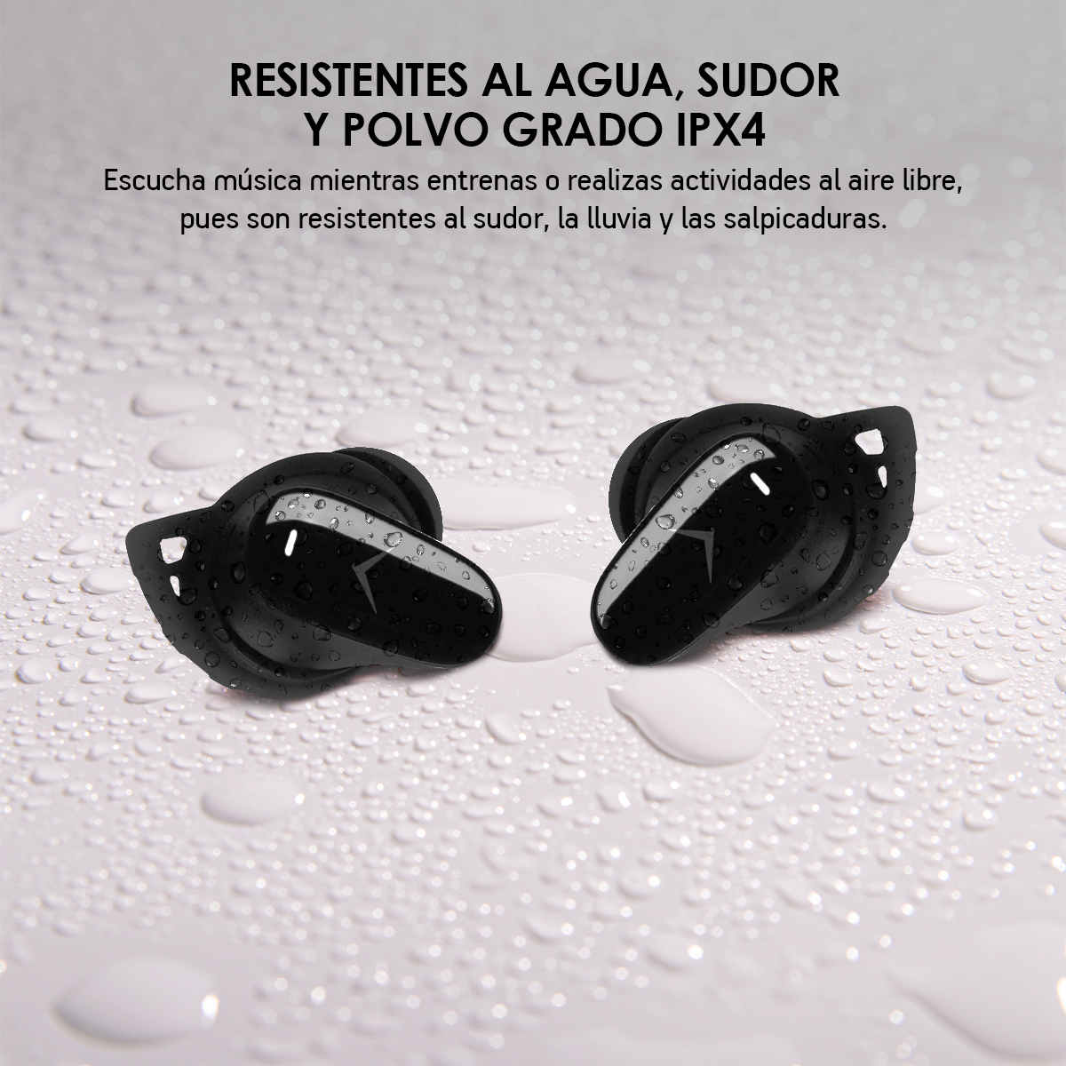 Foto 6 pulgar | Audífonos Inalámbricos Bluetooth Sport Cancelación De Ruido Anc Ipx4, Akane, Color Negro