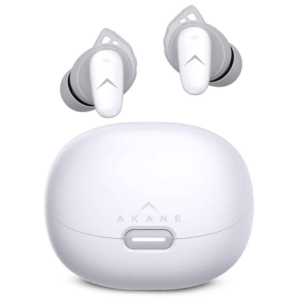 Foto 2 pulgar | Audífonos Inalámbricos Bluetooth Sport Cancelación De Ruido Anc Ipx4, Akane, Color Blanco