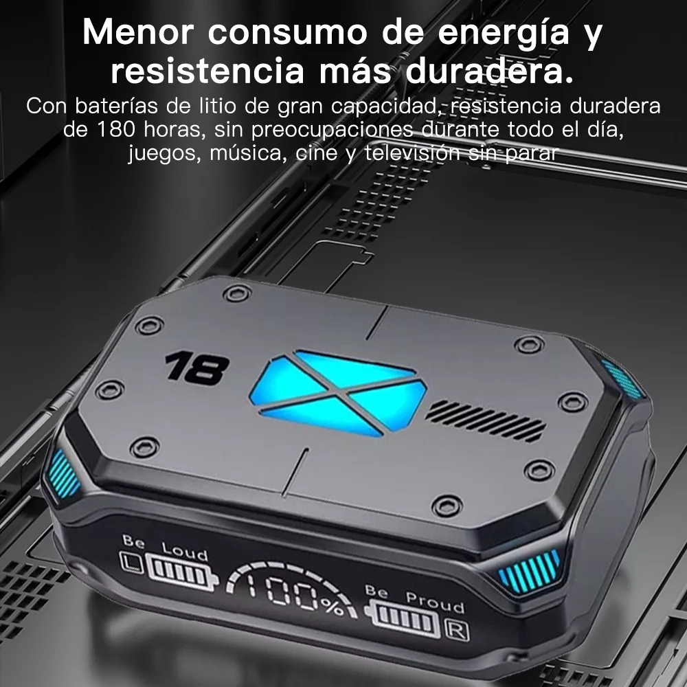 Foto 4 pulgar | Audífonos Bluetooth Hd Reducción de Ruido Inalámbricos Gris