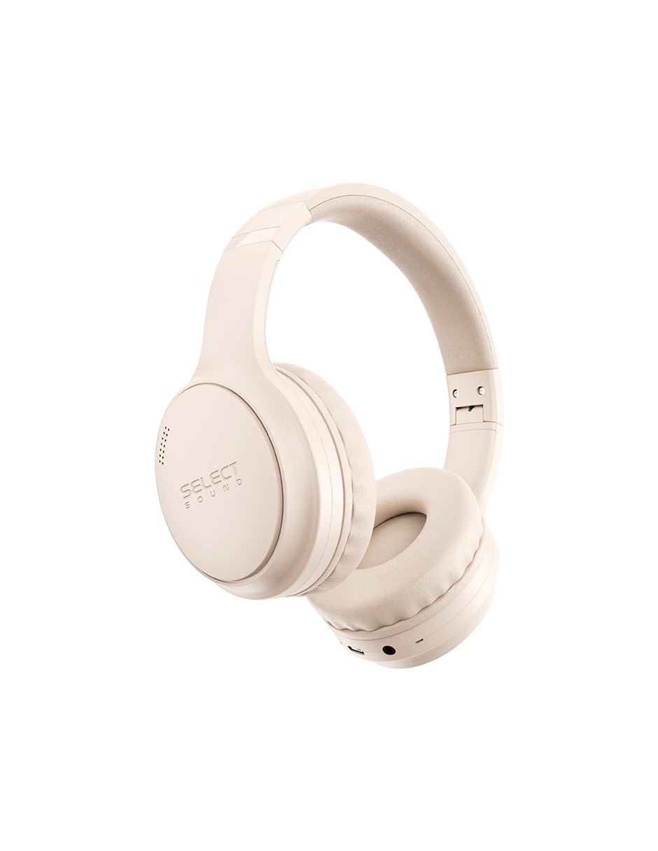Audífonos Headset Bluetooth Select Bth056cr Crema $719