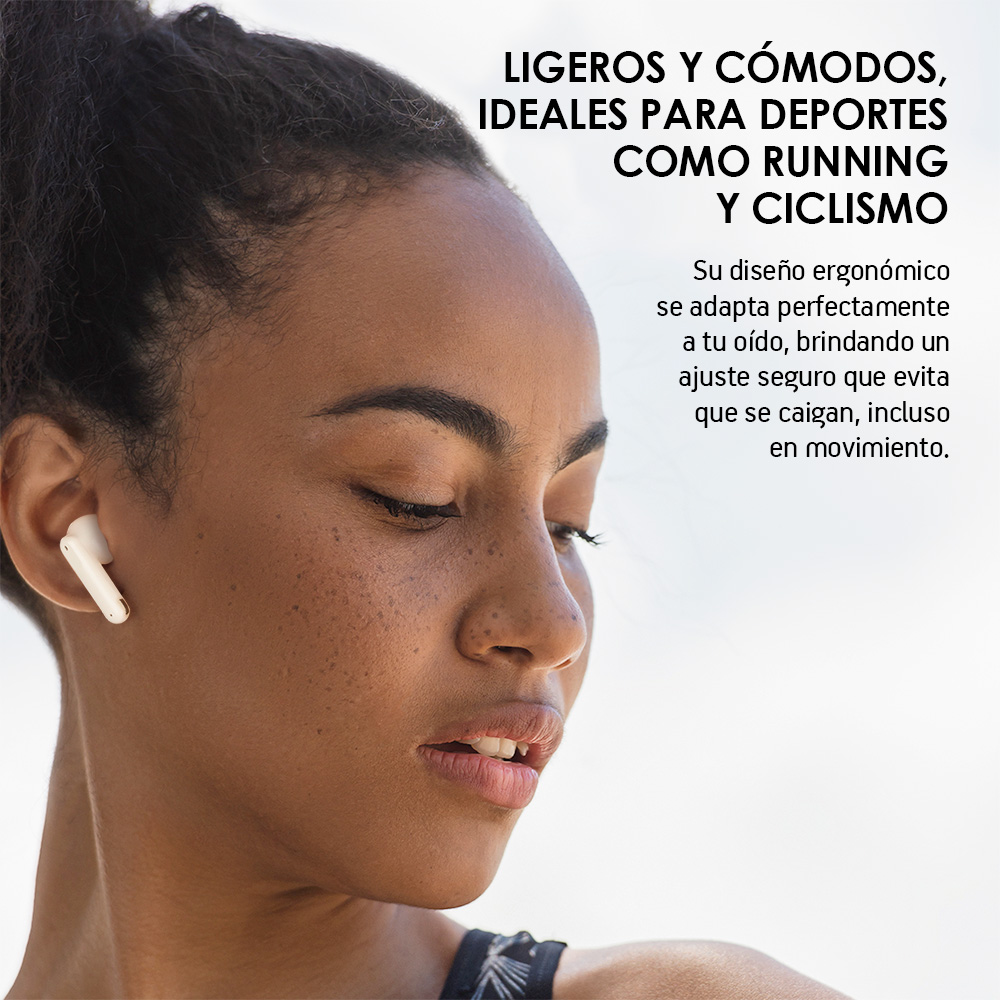 Foto 7 pulgar | Audífonos Inalámbricos Bluetooth Con Cancelación De Ruido Activa, Akane, Color Blanco
