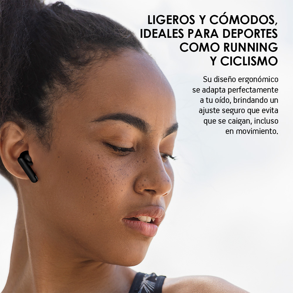 Foto 6 | Audífonos Inalámbricos Bluetooth Con Cancelación De Ruido Activa, Akane, Color Negro