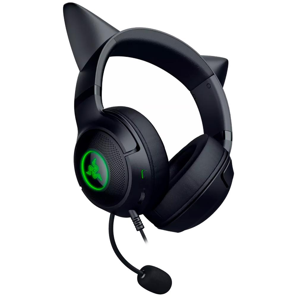 Foto 3 pulgar | Audifonos Gamer Razer Kraken Kitty V2 Rgb Alambricos Sonido Envolvente 7.1 Negro