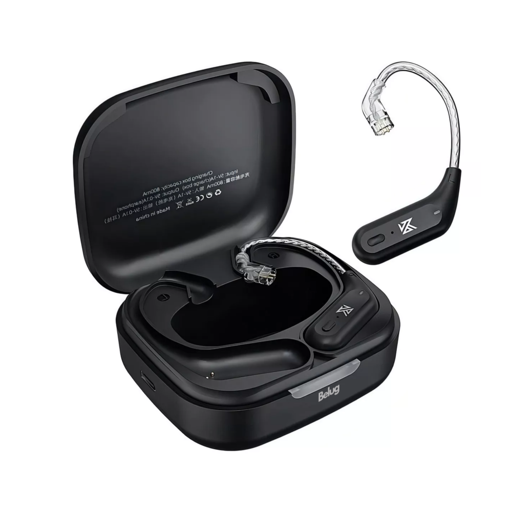 Módulo Bluetooth Belug, Para Audífonos Kz Tipo C Negro