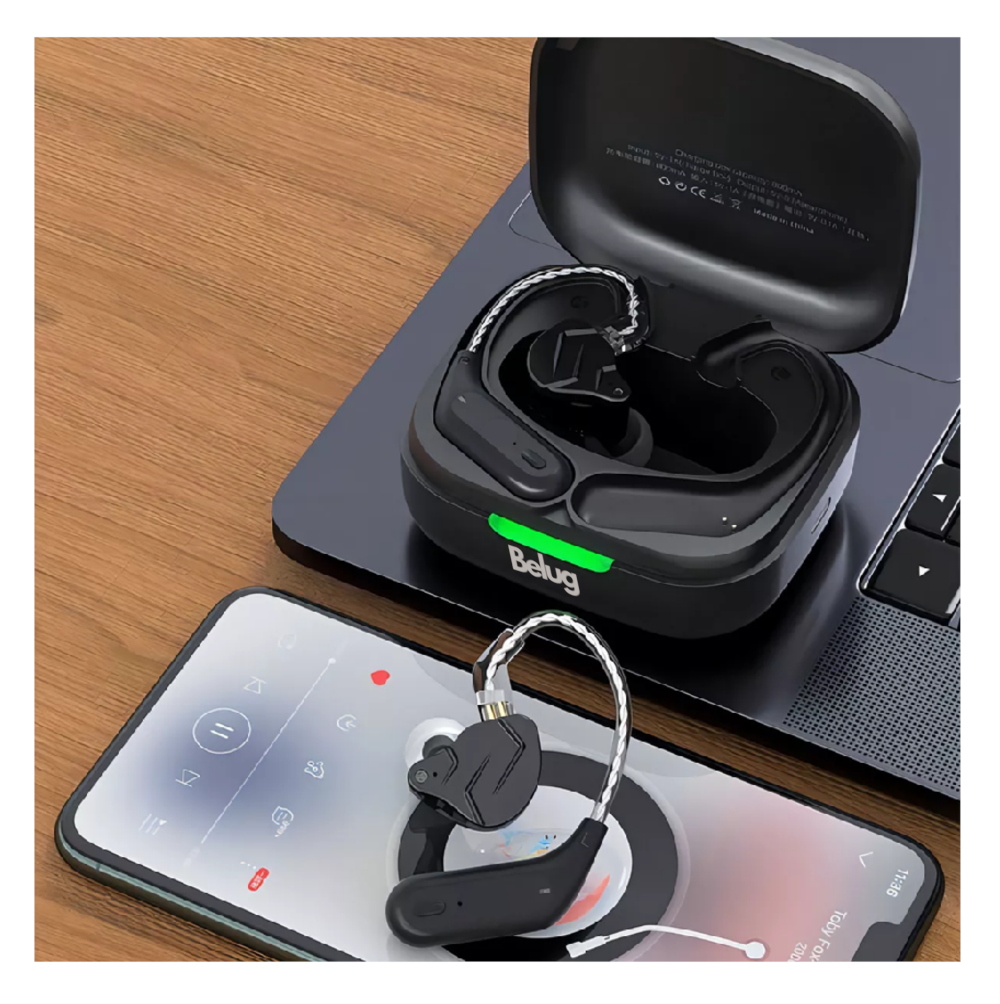 Foto 6 pulgar | Módulo Bluetooth Belug, Para Audífonos Kz Tipo C Negro