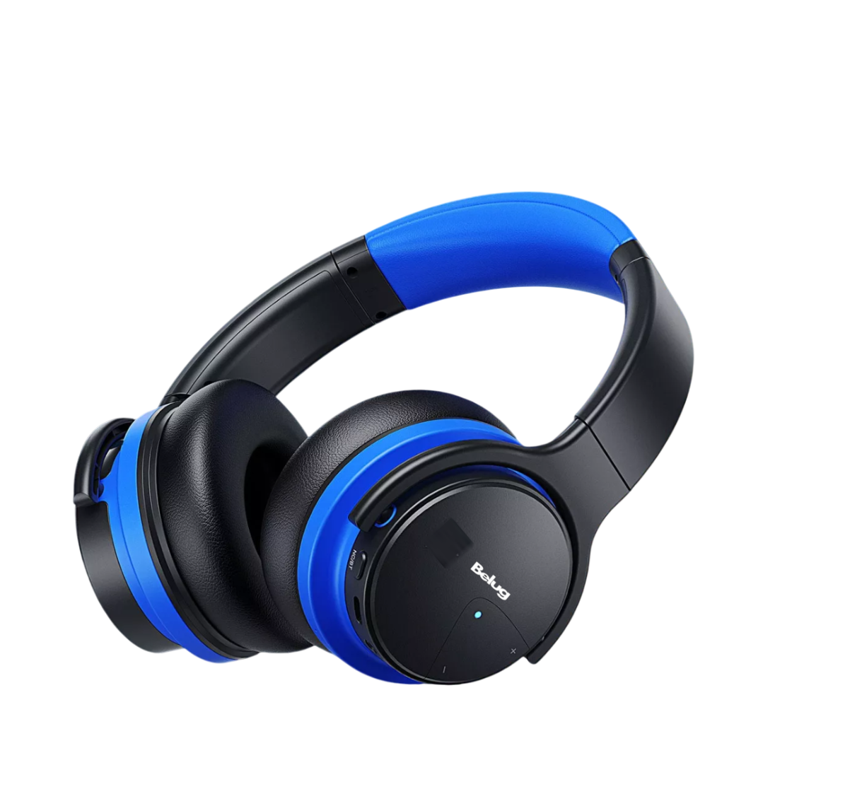 Foto 3 pulgar | Audífonos Bluetooth Con Cancelación De Ruido Belug Azul/negro