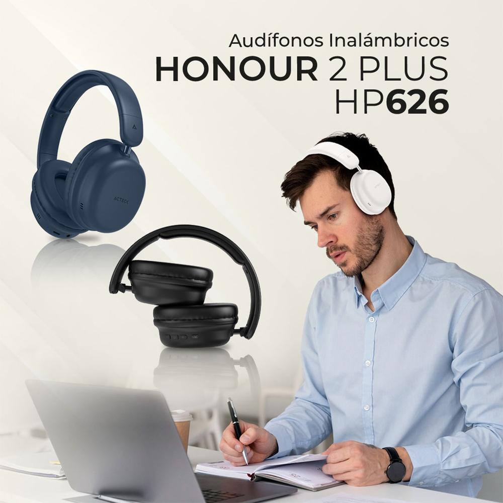 Foto 3 | Audífonos Inalámbricos Acteck Honour 2 Plus HP626 con Micrófono Integrado