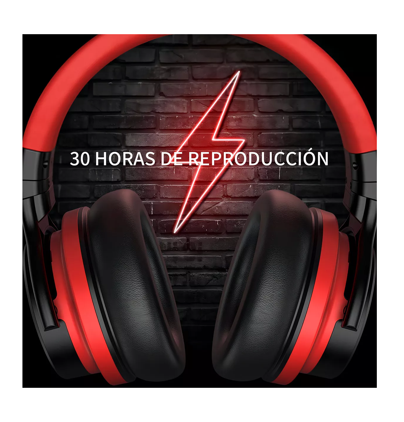 Foto 4 pulgar | Auricular Inalámbrico E7c Bluetooth 5.0 Rojo