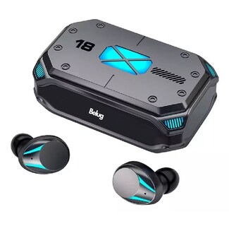 Foto 1 | Audífonos Bluetooth Hd Reducción Ruido Belug Inalámbricos Color Gris