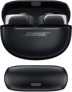 Foto 1 | Audífonos Inalámbricos Bose Ultra Open Earbuds Negros Luz Azul