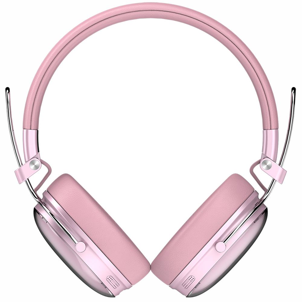 Foto 2 pulgar | Audifonos Diadema Inalambrica Acteck Luxe Chic Hp710 Microfono Integrado Bluetooth 5.4 Rosa Ac-94090