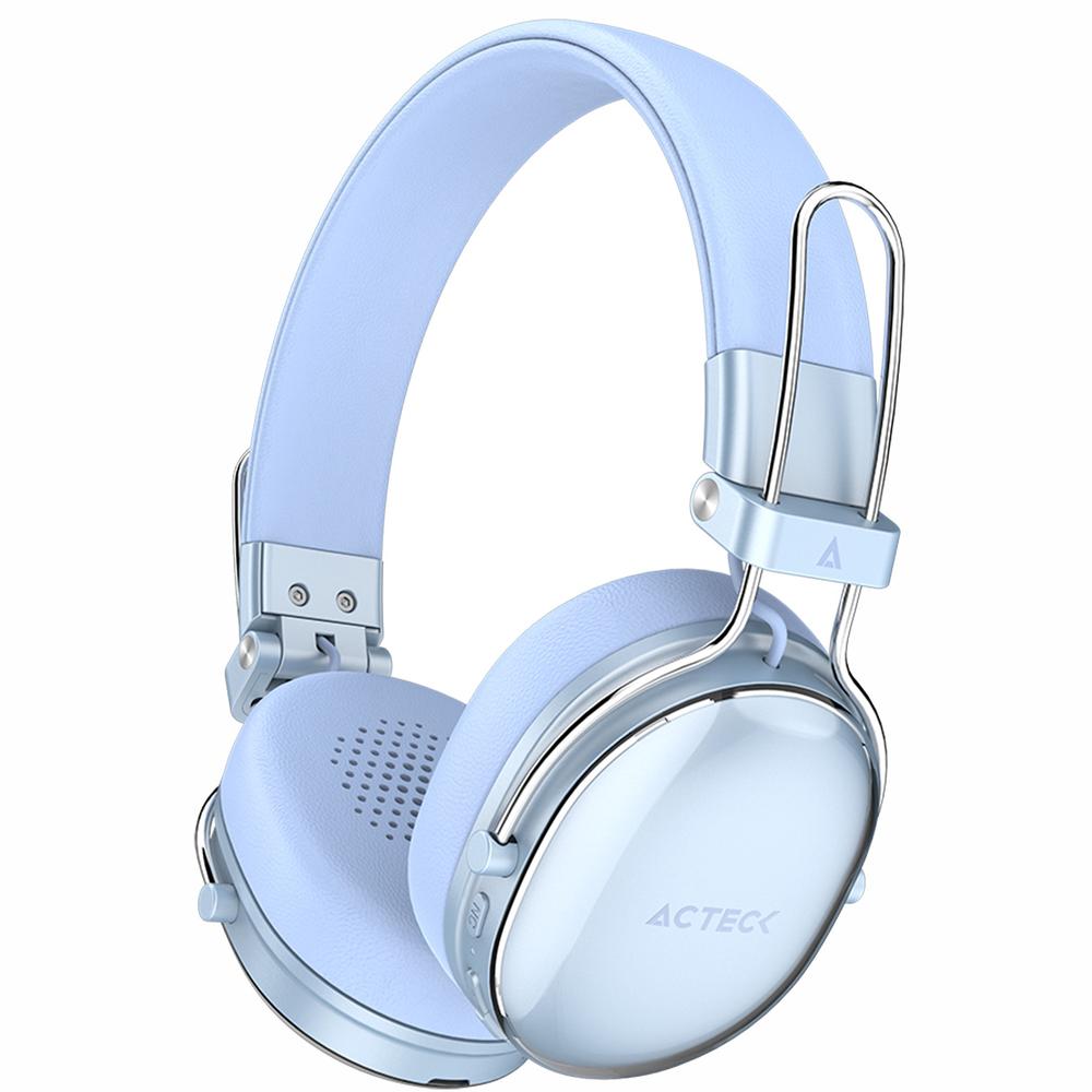 Foto 4 pulgar | Audifonos Diadema Inalambrica Acteck Luxe Chic Hp710 Microfono Integrado Bluetooth 5.4 Azul Ac-94091