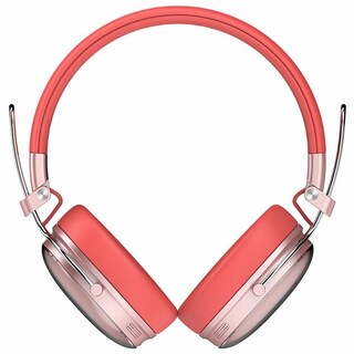 Foto 1 | Audifonos Diadema Inalambrica Acteck Luxe Chic Hp710 Microfono Integrado Bluetooth 5.4 Salmon Ac-940
