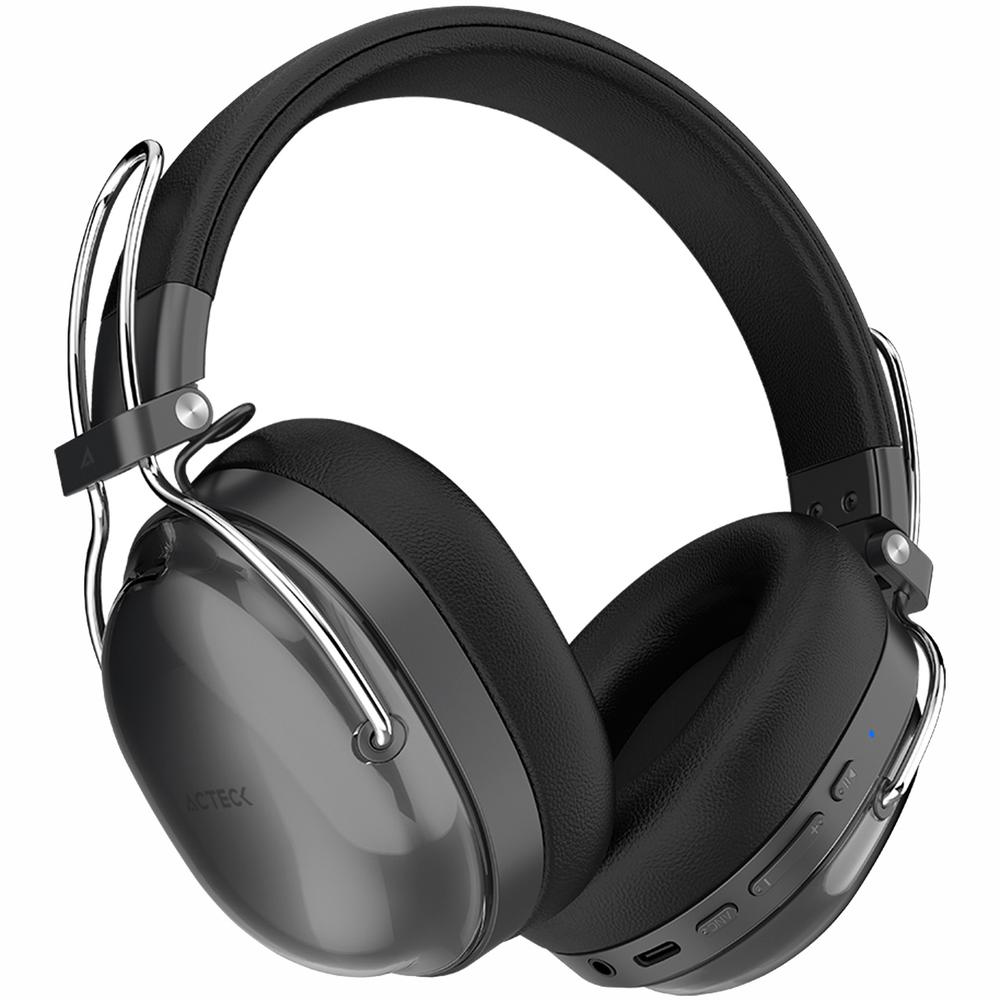 Foto 1 | Audifonos Diadema Inalambrica Acteck Luxe Pure Hp730 Microfono Integrado Bluetooth 5.4 Negro Ac-9408
