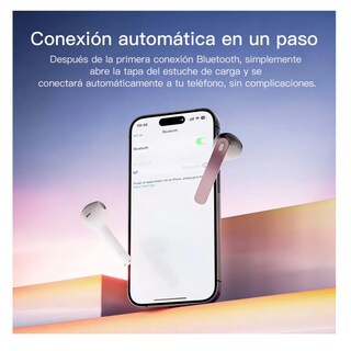Foto 4 | Audífonos Inalámbrico 50h Batería Cancelación De Ruido Lab.g Rosa