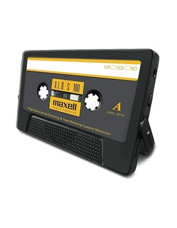 Foto 2 | Bocina Bluetooth Retro Maxell Xlii-s100 color Gris Réplica de Cassette