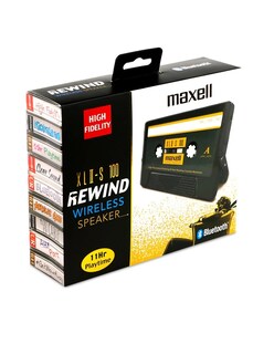 Foto 3 | Bocina Bluetooth Retro Maxell Xlii-s100 color Gris Réplica de Cassette