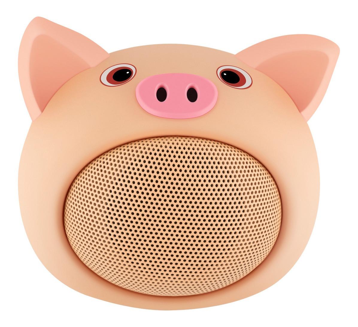 Mini Bocina Bluetooth Steren con Forma de Puerco