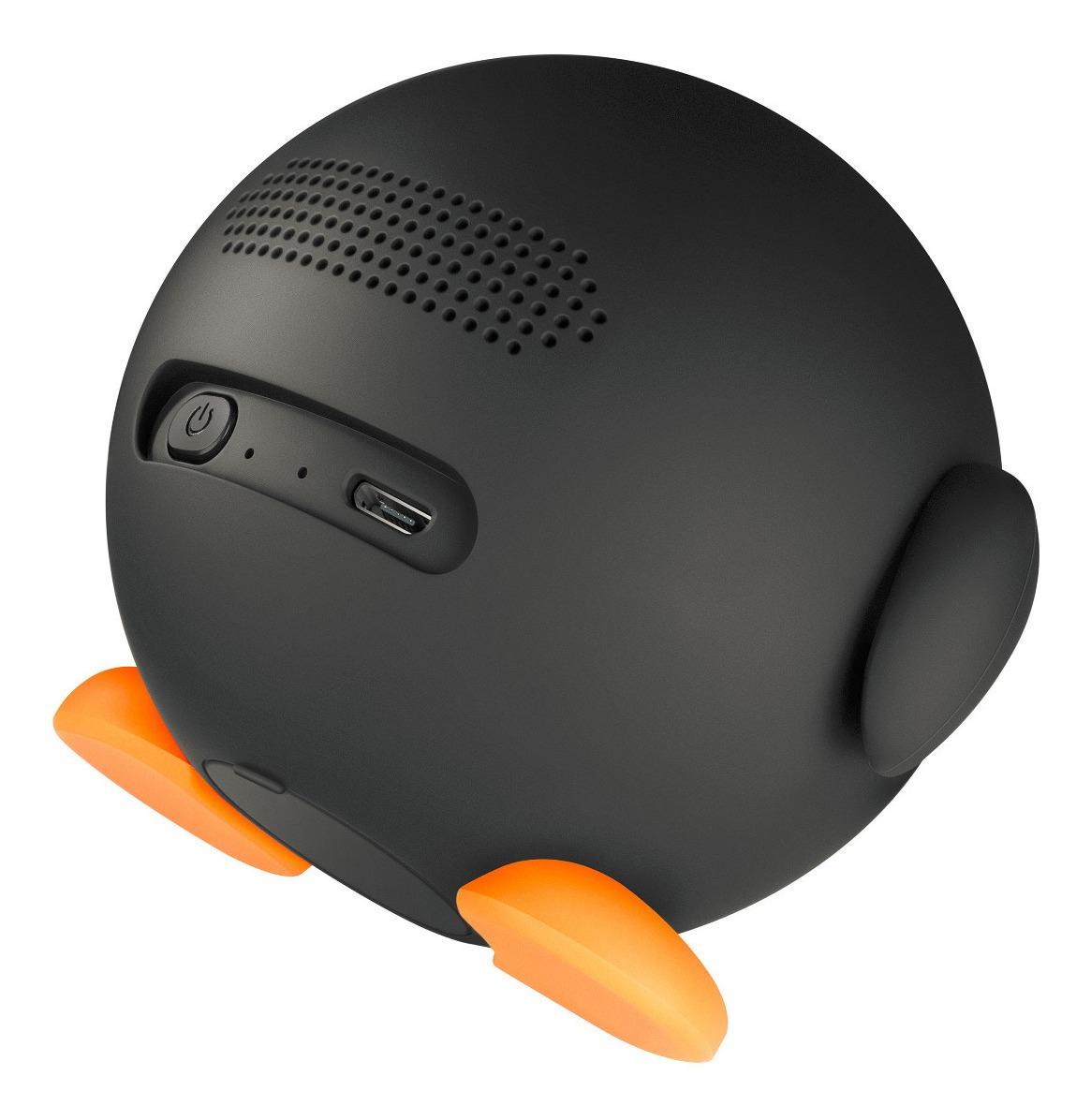 Foto 4 pulgar | Mini Bocina Bluetooth Steren con Forma de Pingüino