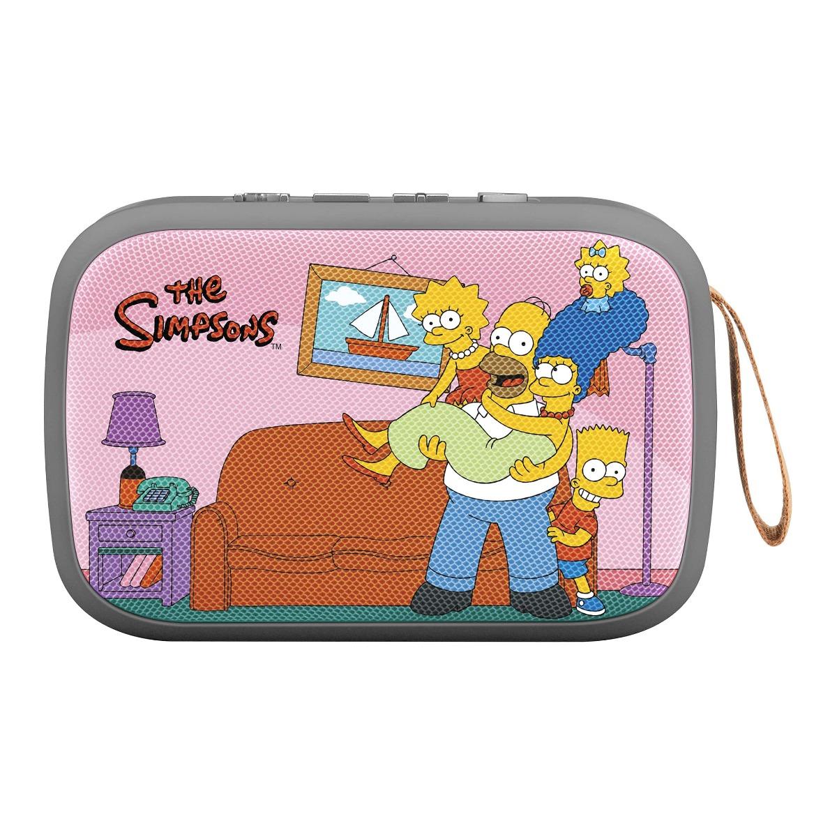 Foto 2 pulgar | Mini Bocina Bluetooth Steren The Simpsons