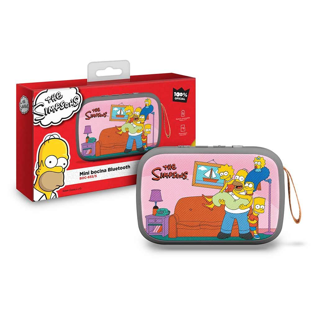 Foto 3 pulgar | Mini Bocina Bluetooth Steren The Simpsons