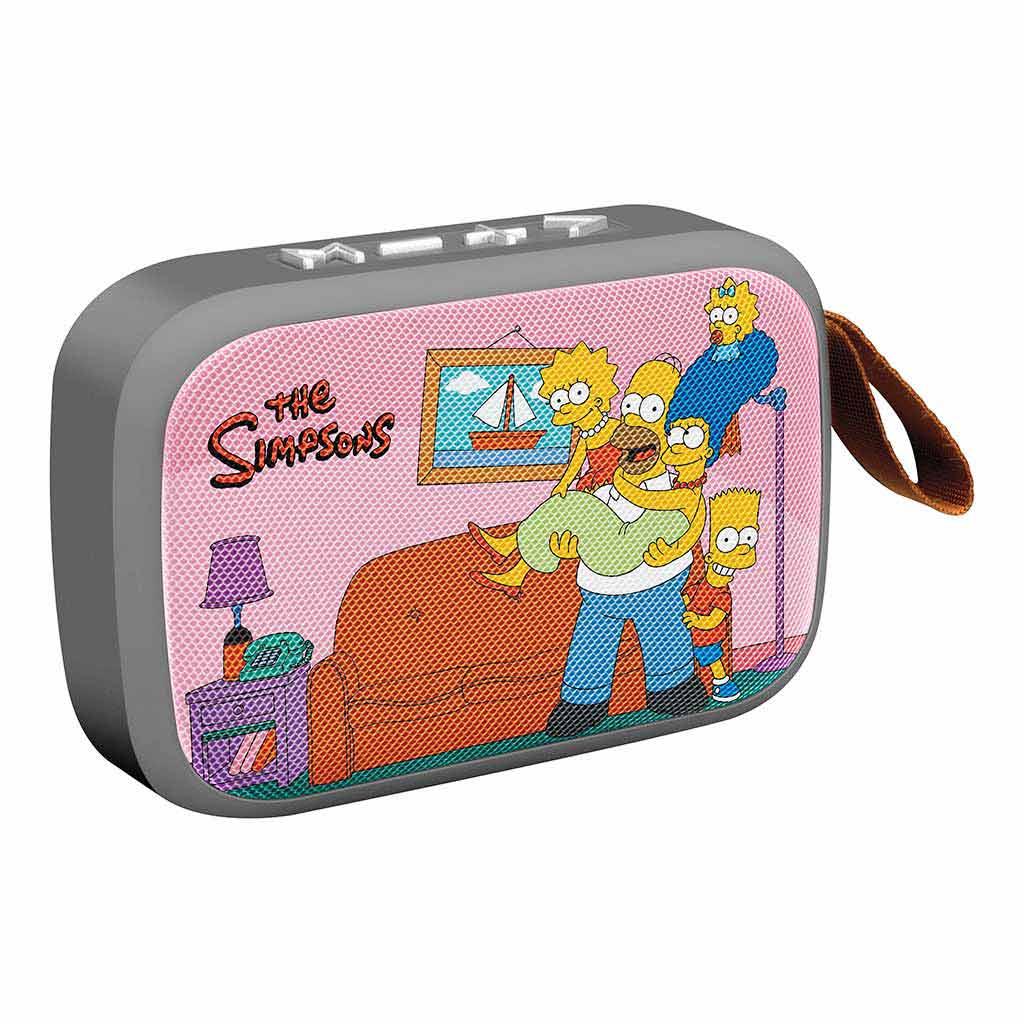 Foto 4 pulgar | Mini Bocina Bluetooth Steren The Simpsons