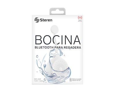 Foto 3 | Bocina Bluetooth Steren Shower color Azul