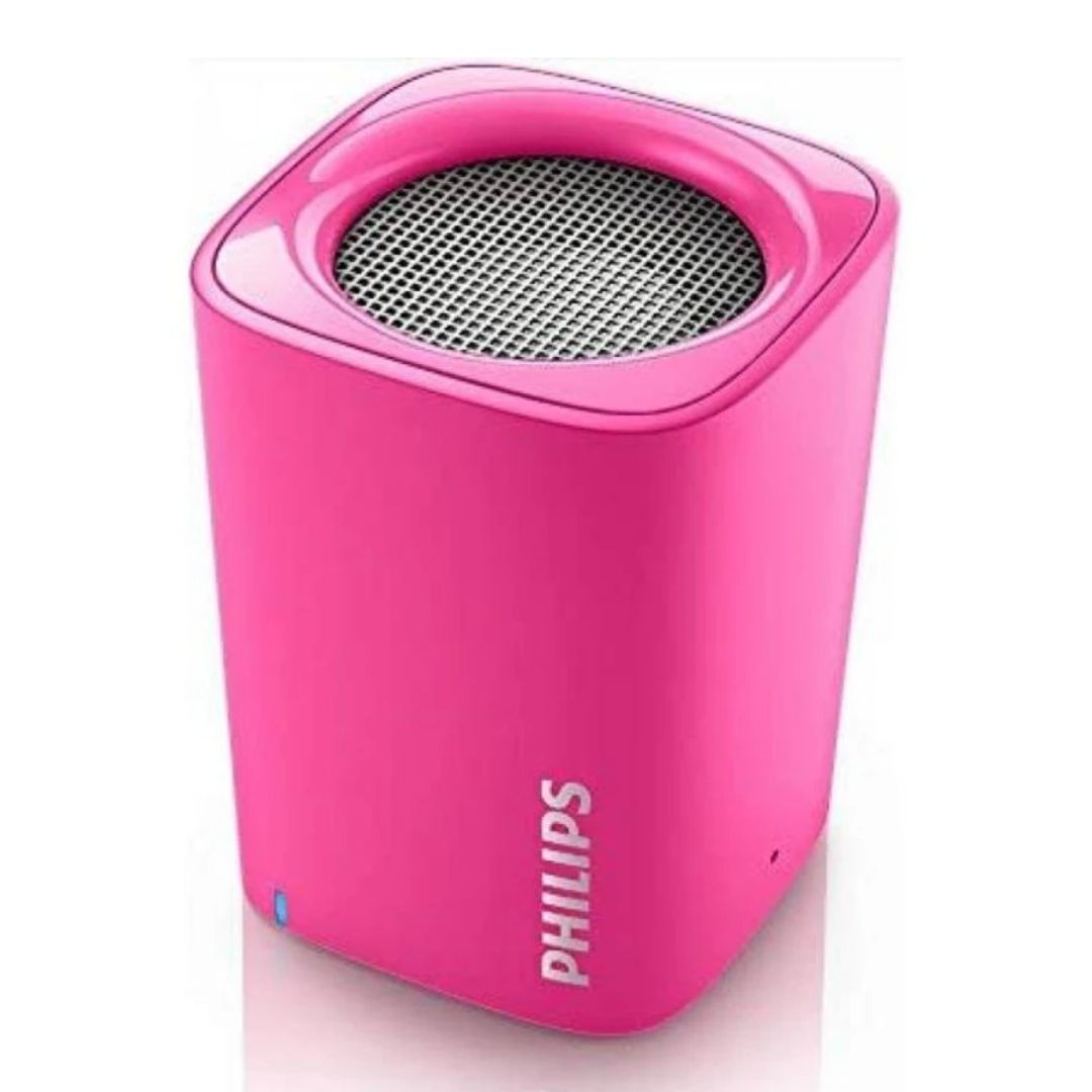 Foto 2 pulgar | Bocina Bluetooth Philips 2w Rms con Batería Recargable color Rosa