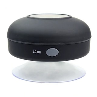 Foto 2 | Kit 2 pz Bocinas Bluetooth Genérica para Regadera Resistente Al Agua color Negro