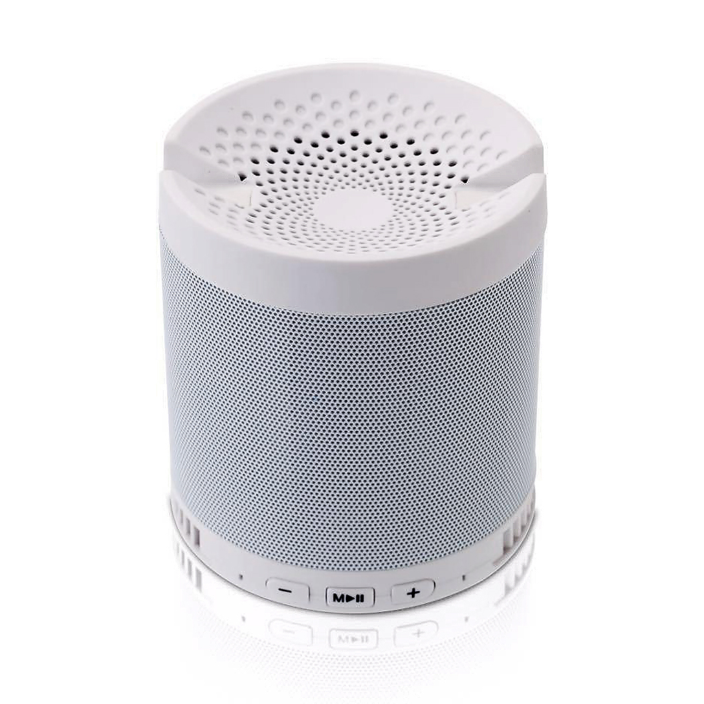 Bocina Bluetooth Portátil Blanca