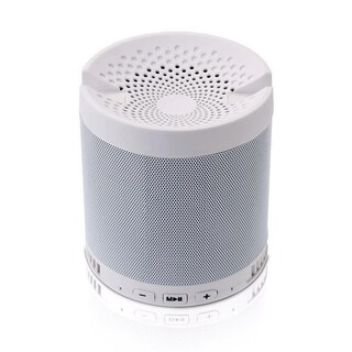 Foto 3 | Bocina Bluetooth Portátil Blanca