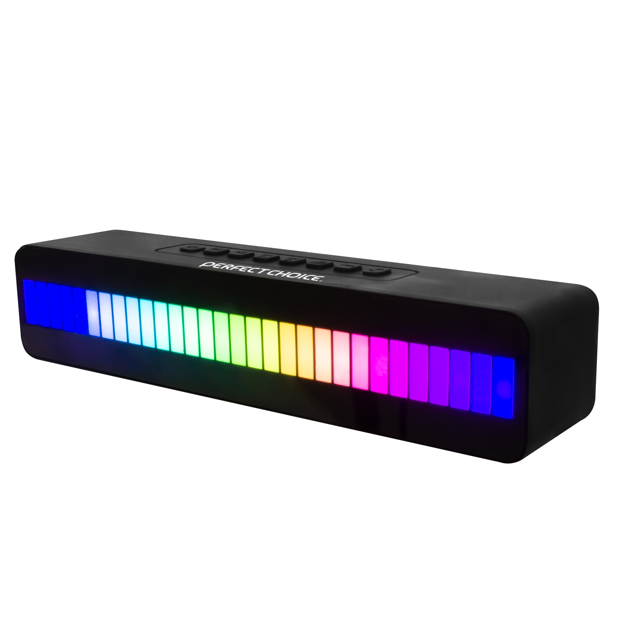 Foto 2 pulgar | Bocina Inalámbrica Perfect Choice PC-113072 color Negro LED RGB Shine Beat