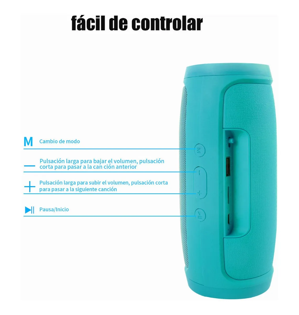 Foto 4 pulgar | Bocina Inalámbrica con Bluetooth Eo Safe Imports Esi-284