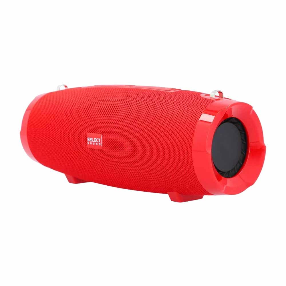 Bocina Portátil con Bluetooth Select Sound Bt222-r color Rojo $2,198