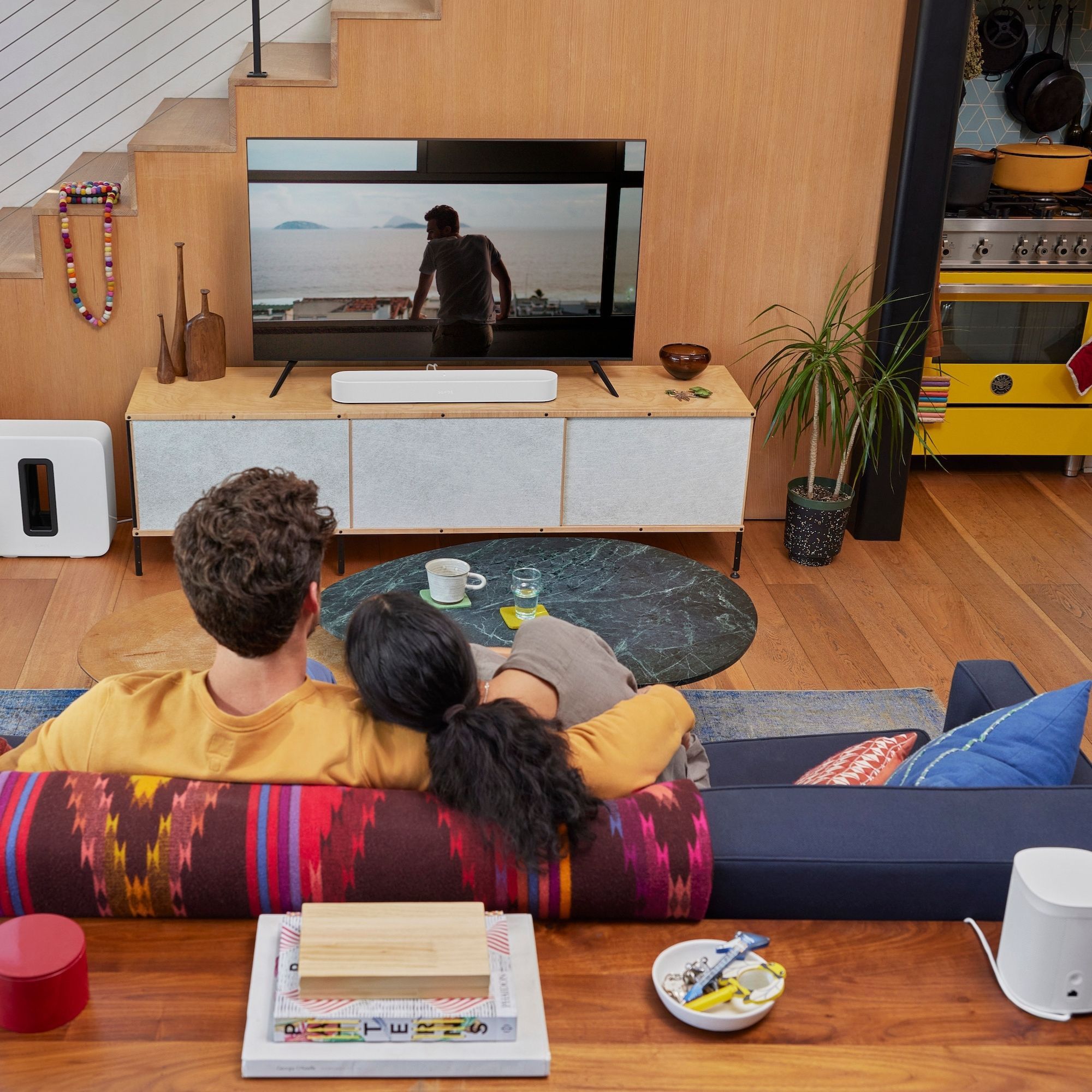 Foto 2 | Barra de Sonido Inteligente SONOS Beam Gen 2 para TV Blanco