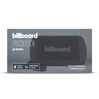 Foto 3 | Bocina Inalámbrica BILLBOARD Unite Prisma Billboard color Gris Resistente al Agua