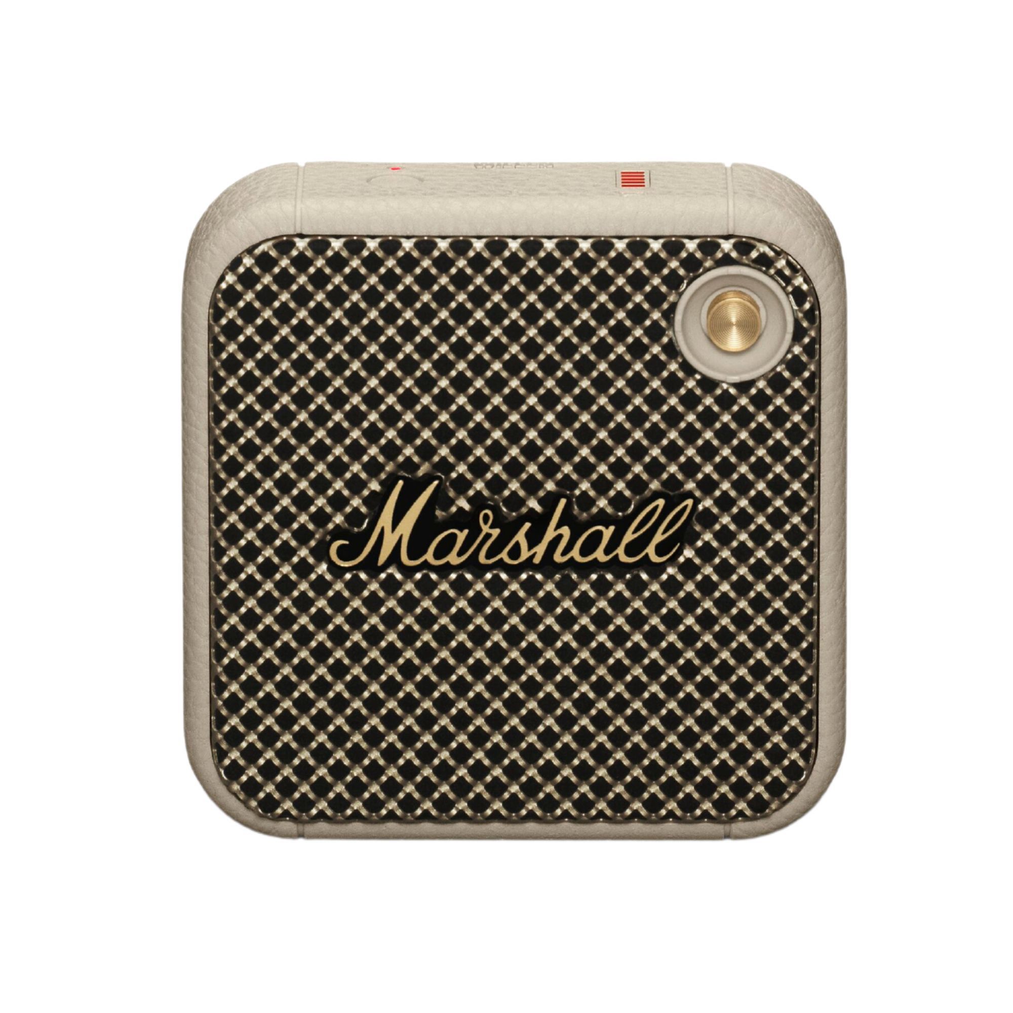 Bocina Portátil Marshall Willen color Blanco Bluetooth