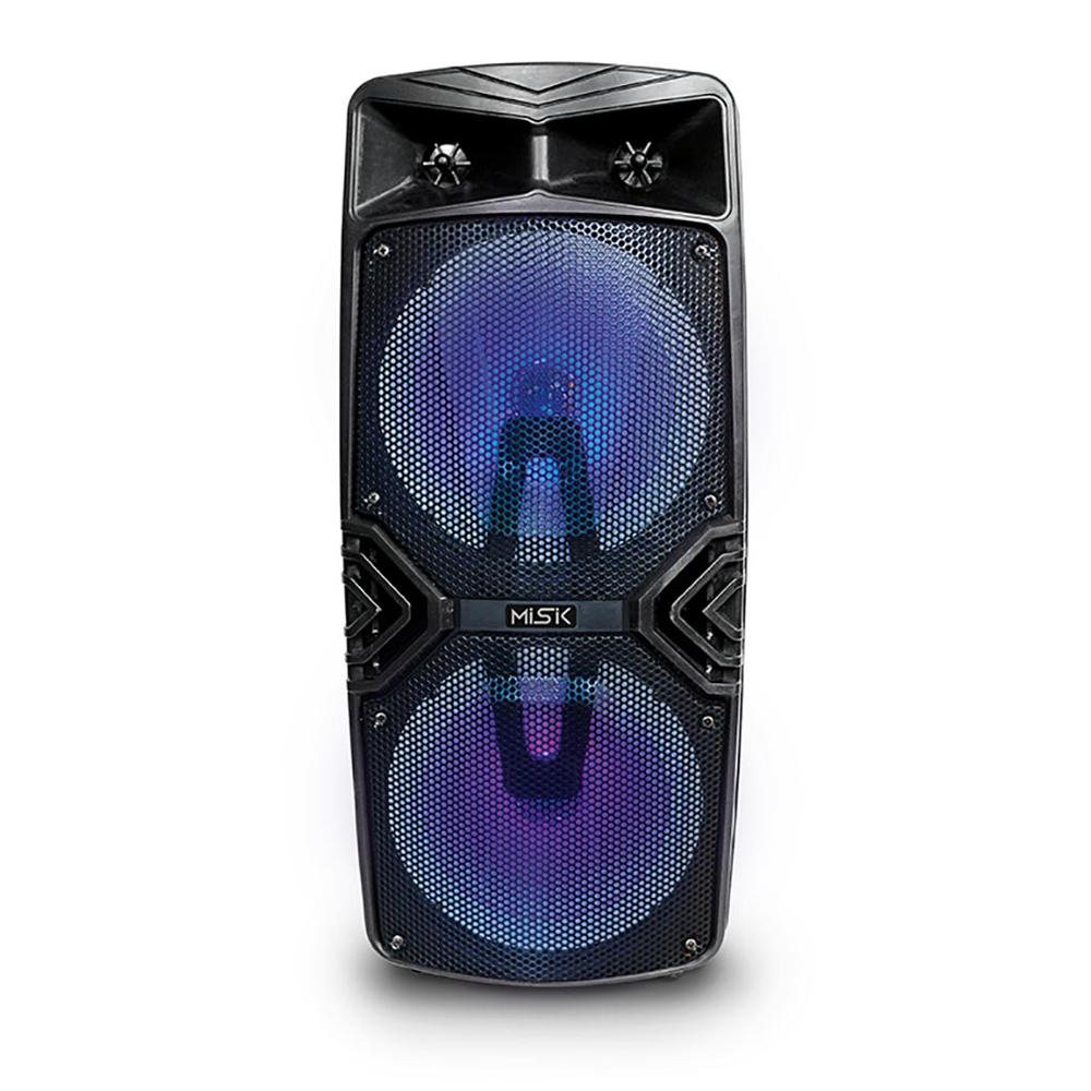 Bafle Bocina Amplificador Misik MB158 color Negro TWS Bluetooth