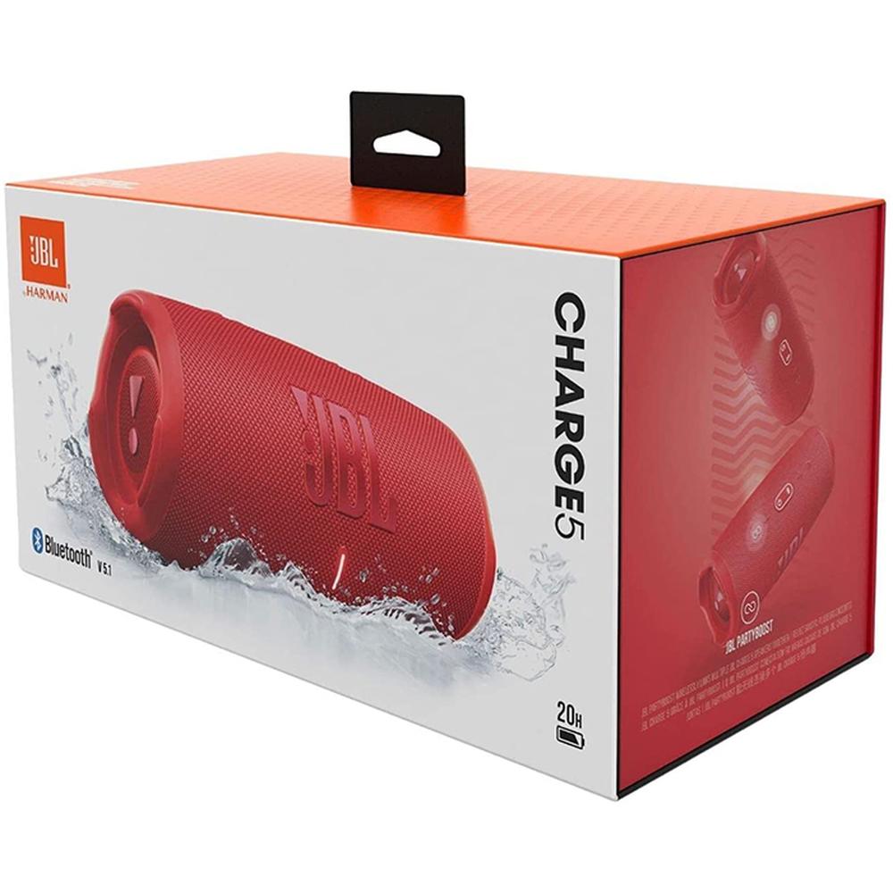 Foto 7 pulgar | Bocina Inalámbrica JBL JBLCHARGE5REDAM color Rojo Impermeable
