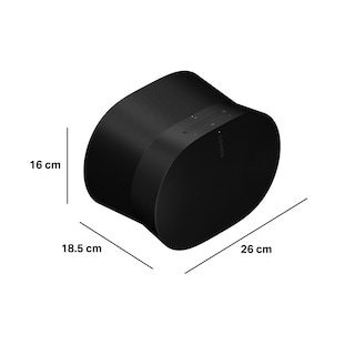 Foto 2 | Bocina Inalámbrica Sonos Era 300 De Diseño Innovador Para Audio Espacial Envolvente Wifi Y Bluetooth Negro