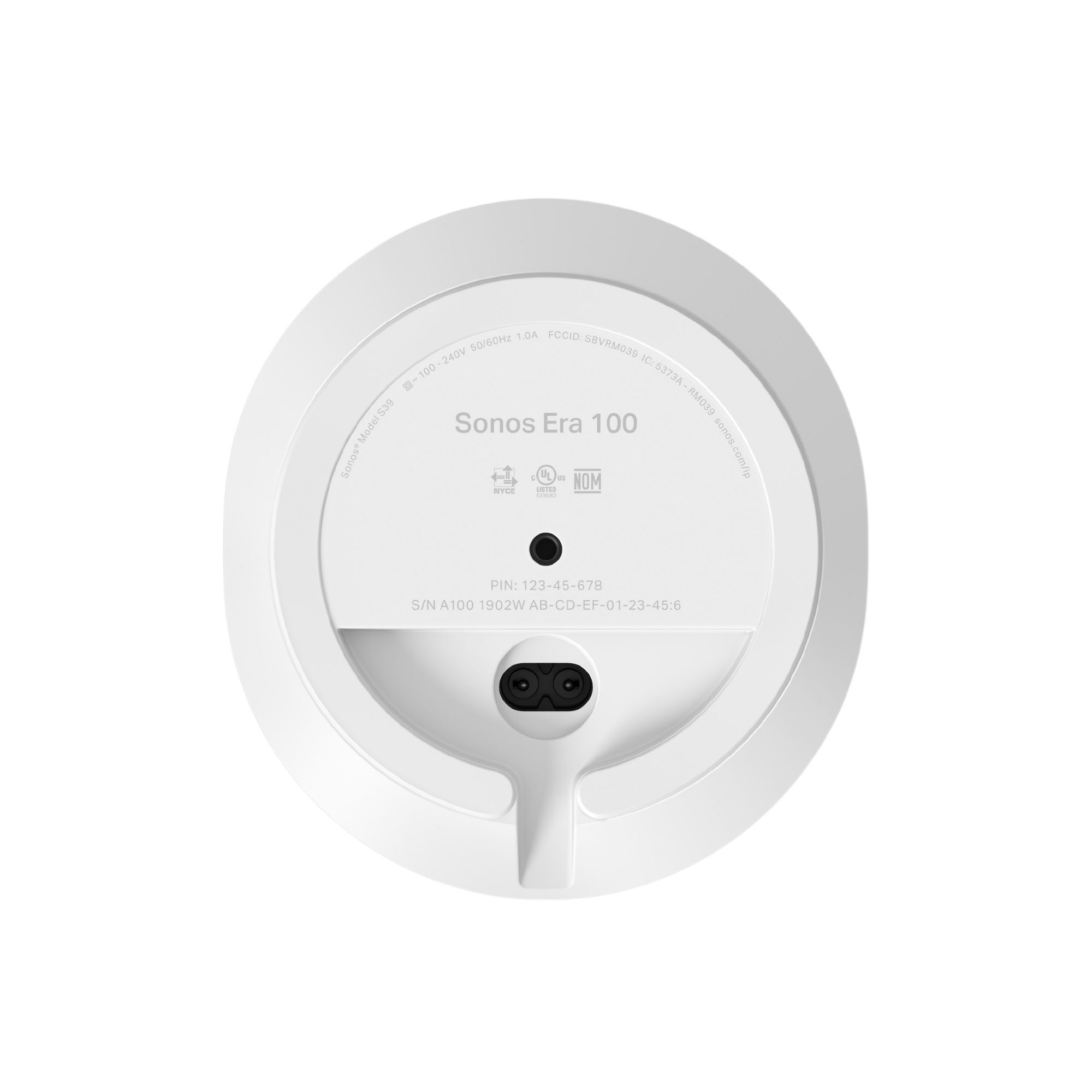 Foto 5 pulgar | Bocina Inalámbrica Sonos Era 100 Con Acústica Y Conectividad De Última Generación Wifi Y Bluetooth Blanco