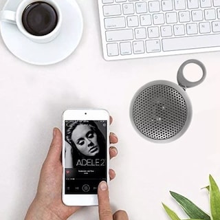 Foto 4 | Mini Bocina T&G color Gris Bluetooth Recargable Inalámbrica Impermeable