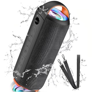 Foto 3 | Bocina Bluetooth Altavoz Portátil Belug Impermeable Recargable color Negro