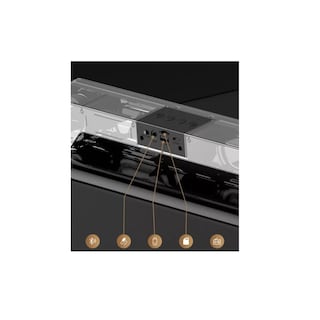 Foto 2 | Barra De Sonido Recargable Bocina Bluetooth Usb Negro