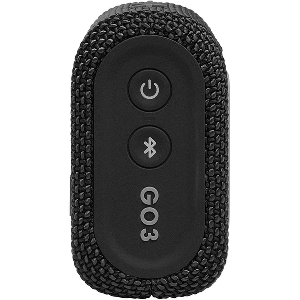 Foto 5 pulgar | Bocina Bluetooth Jbl Go 3 Portátil Resistente Al Agua Ip67 color Negro