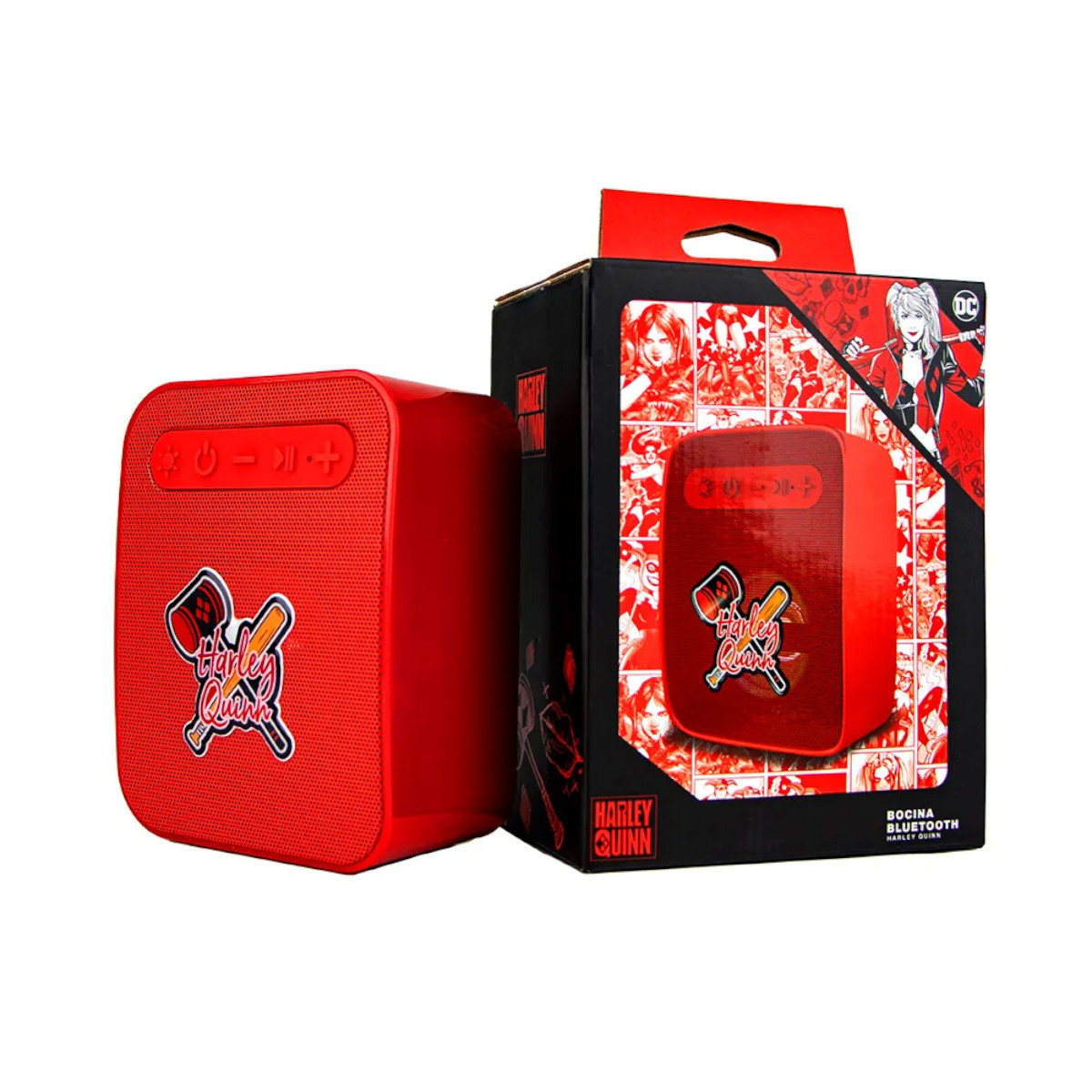 Foto 4 | Bocina Cubo Harley Quinn GEEK Industry Bluetooth Radio Fm