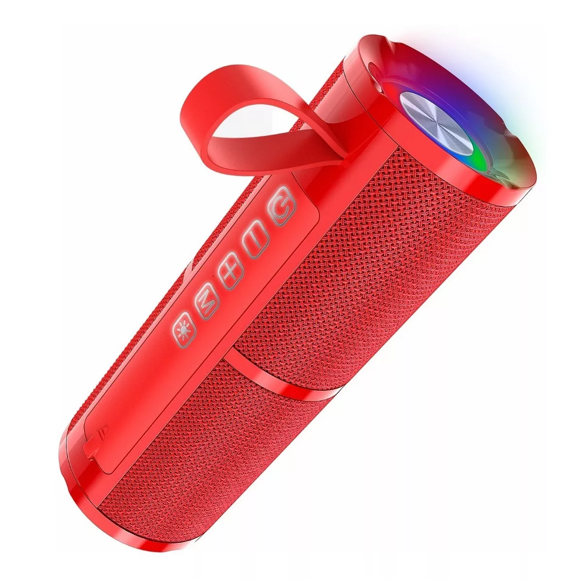 Foto 3 pulgar | Bocina Bluetooth Portátil Bluetooth Altavoz Eo Safe Imports Esi-7742 color Rojo