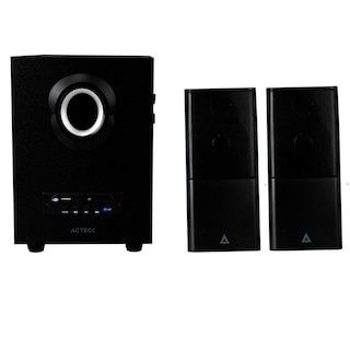 Foto 1 | Bocinas Acteck Hear As480 Alámbrico Subwoofer 2.1 Bluetooth Usb Negro Ac-922067