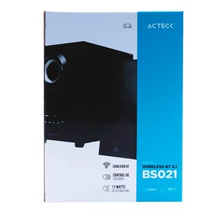 Foto 6 | Bocinas Acteck Hear As480 Alámbrico Subwoofer 2.1 Bluetooth Usb Negro Ac-922067
