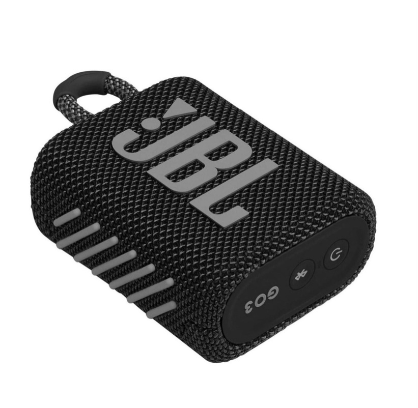 Foto 2 pulgar | Bocina JBL Go 3 Portátil con Bluetooth Waterproof Negra 110V/220V